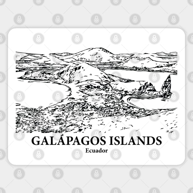 Galápagos Islands - Ecuador Magnet by Lakeric
